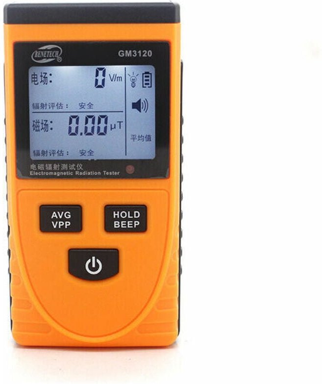Thumbnail - ZVD - Détecteur de rayonnement électromagnétique, Compteur emf Dosimètre de détecteur de Radiation de Champ électromagné...