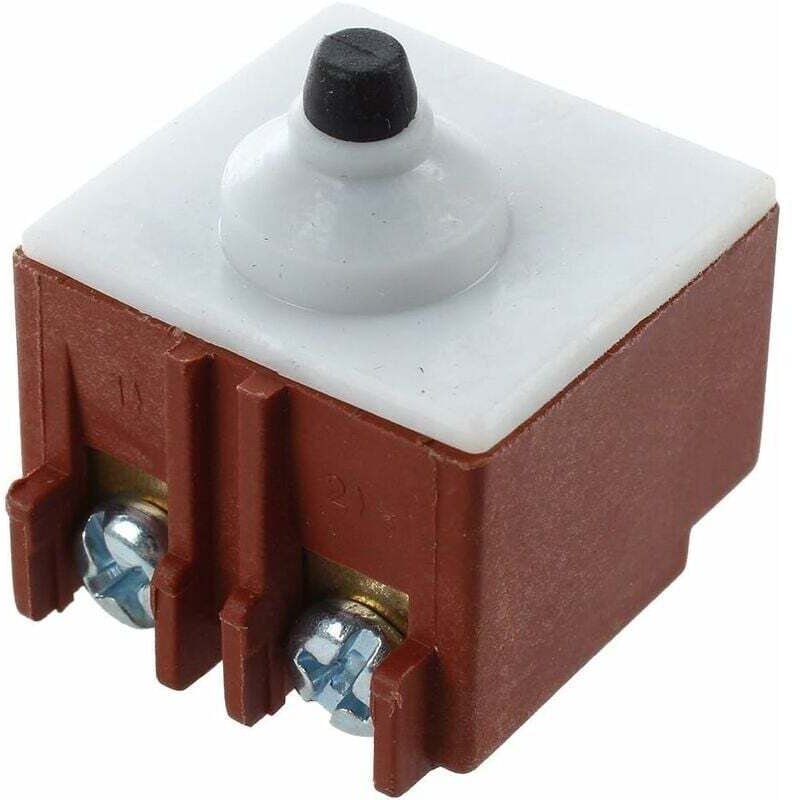 Winkelschleifer AC 250V 6A 125V / 12A DPST Druckknopfschalter für Bosch 6-100