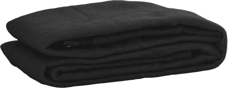 vidaXL Anhängernetz HDPE 2,5x4,5 m Schwarz