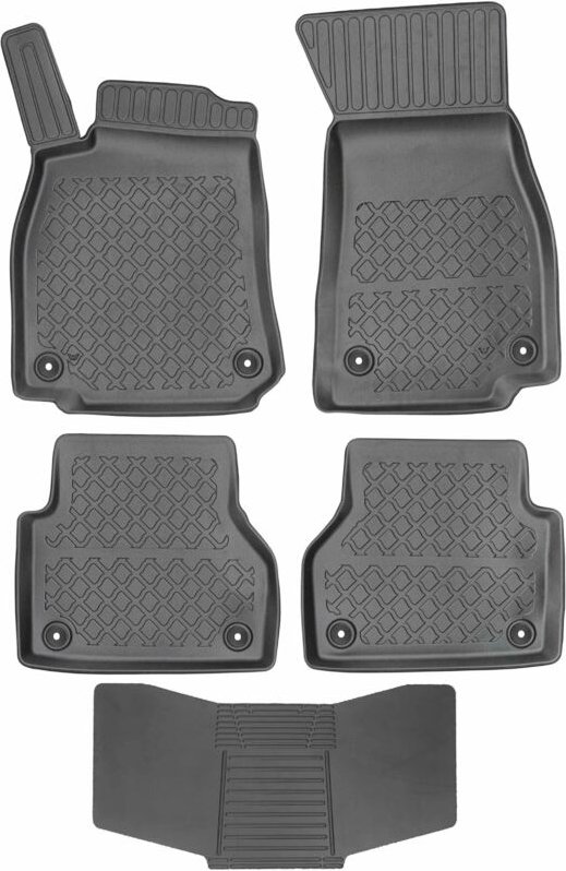 ARISTAR Matten 603223 + Bezug 251992 - Audi A6 C8 2018- (auch für Quattro) / Audi A7 C8 Sportback 2018- STOP. INSTALL AV...