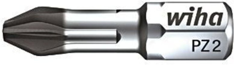 Wiha - Bit-Set Pozidriv 1 x 25 m Diamant-Saphier-Beschichtung Bits