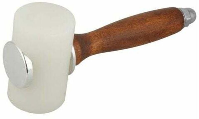 T-förmiger Schnitzhammer aus Holz für Leder und Nylon