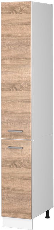 Vicco - Hochschrank R-Line, Sonoma, 30 cm mit Türen