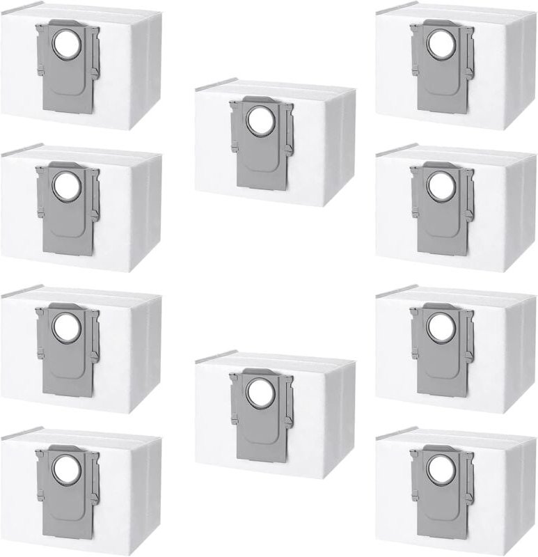 10 Stück Staubbeutel für Roborock S8+/ S8 Pro Ultra S7 MaxV Ultra S7 Pro Ultra Q7+ Q7 Max Plus Q5+ T8 Staubsauger Absaug...