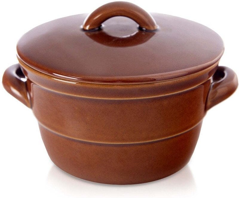 Ceramic pickling container with lid 650 ml