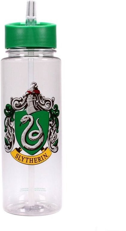 Harry Potter Flasche mit Slytherin-Wappenwasser