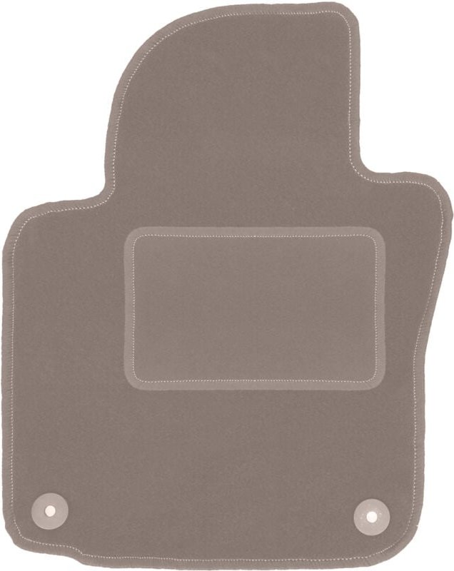 Beige Fahrermatte für: Volkswagen Jetta V Limousine, Variant, Kombi (2005-2011)