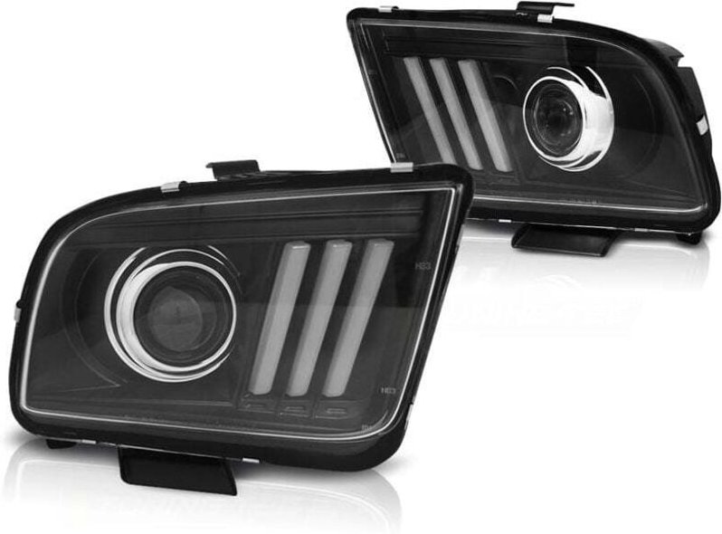 Viking Choice - Scheinwerfer mit Standlicht ford mustang 04-09 schwarz