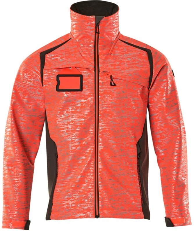 Mascot Softshelljacke mit Reflexeffekte 19202 Gr. 2XL hi-vis rot/dunkelanthrazit