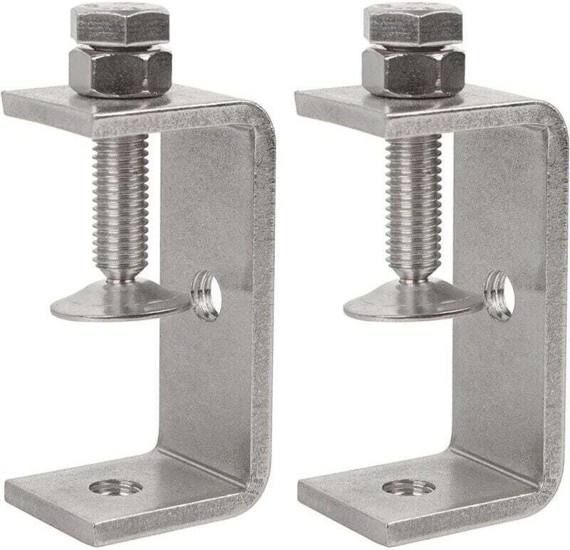 Packung 65 mm breit 304 Edelstahl Hochleistungs-C-Klemme Backenöffnung Tigerklemme Holzbearbeitungsklemme