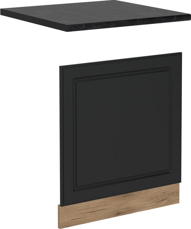 Vicco - Frontblende R-Line, Anthrazit Landhaus, 60 cm , ap Anthrazit