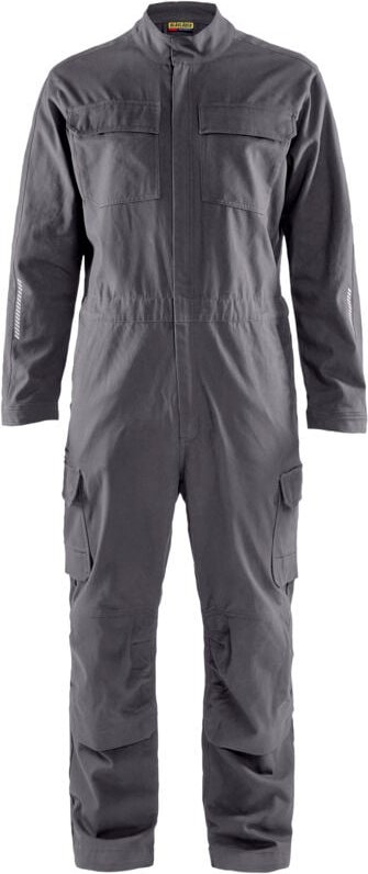 Industrie-Stretch-Arbeitsanzug 6166 - Mittelgrau 40