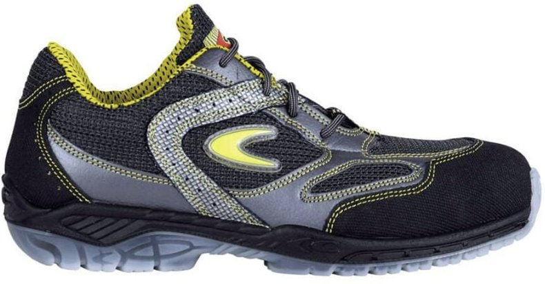 Cofra Sicherheitsschuhe S1 P SRC GRAND SLAM Anthrazit/Gelb, Größe 42