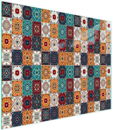 Glasschneidebrett 52x30 Mosaik