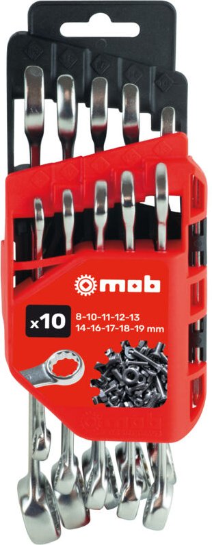 10 Ringmaulschlüssel 8 Bis 19 Mm Mob - 9000m10001