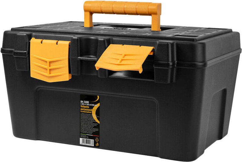 Caja Herramientas Polipropileno 385x285x205 mm.