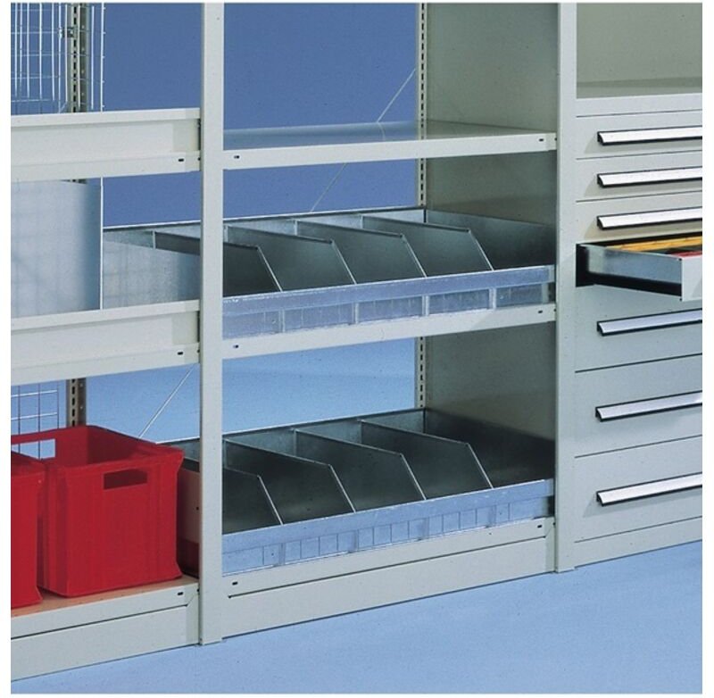 Fachteiler freistehend verzinkt 500 x 150 mm - Meta