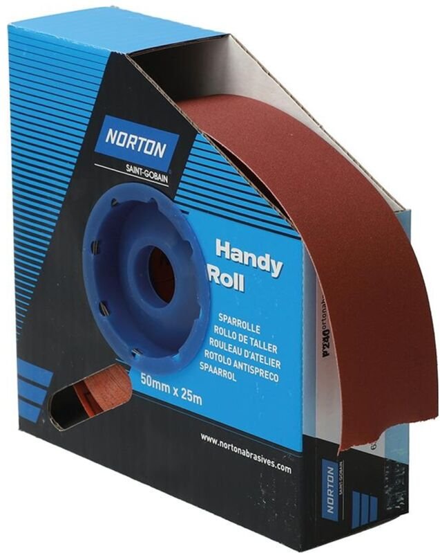 FP - Saint Gobain Norton Clipper Sparrolle R222 50 mmx25 m P240