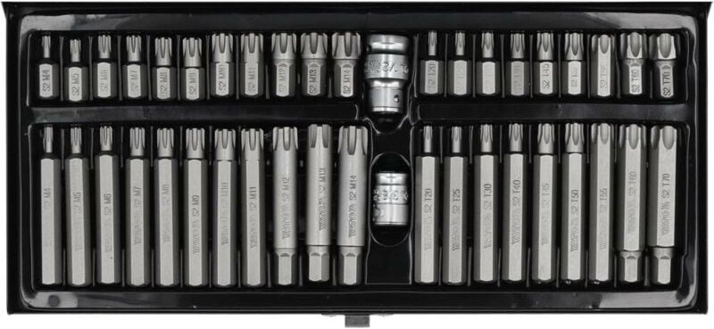 Schlüsselsatz 42 Teilig Ribe, Torx Security - Yt-0420