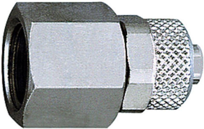 Gerade Aufschraubverschraubung, g 1/4 i., für Schlauch 8/6 - Riegler