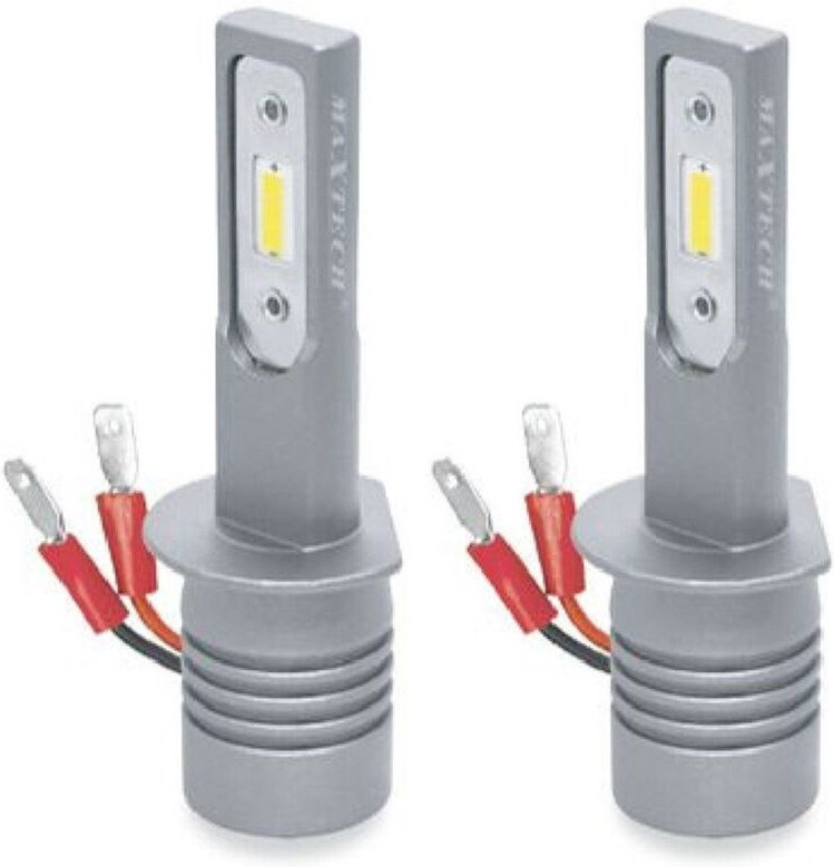 Maxtech - Trade Shop - kit birne auto motorrad led-lampen H1 12V 40W 3000LM kalt licht 6500K CBR-H1 -