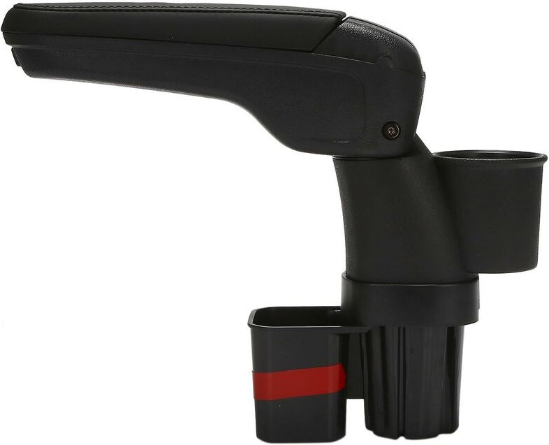 Woosien - Auto-Aufbewahrungsbox, Armlehnenbox aus Pu-Leder für Jimny Jb64w Jb74w 2020 2021, Innenzubehör