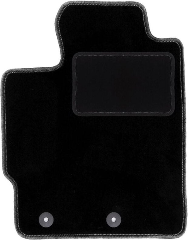 Fahrermatte schwarz für: Toyota Verso-S Minivan (2010-2015)