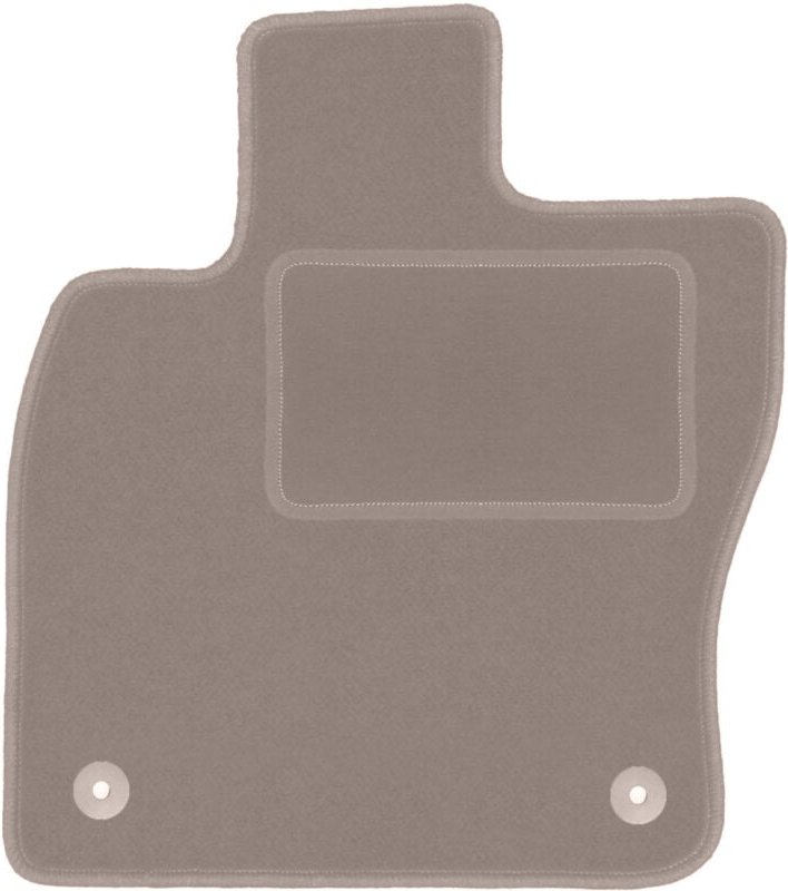 Beige Fahrermatte für: Skoda Karoq Crossover (2017-)