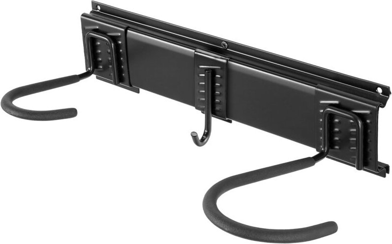 Mophorn - Fahrradständer – 6 Fahrräder und 5 Helme, Wandmontage, 64 Zoll, individuell anpassbar, verstellbar, bis zu 300...