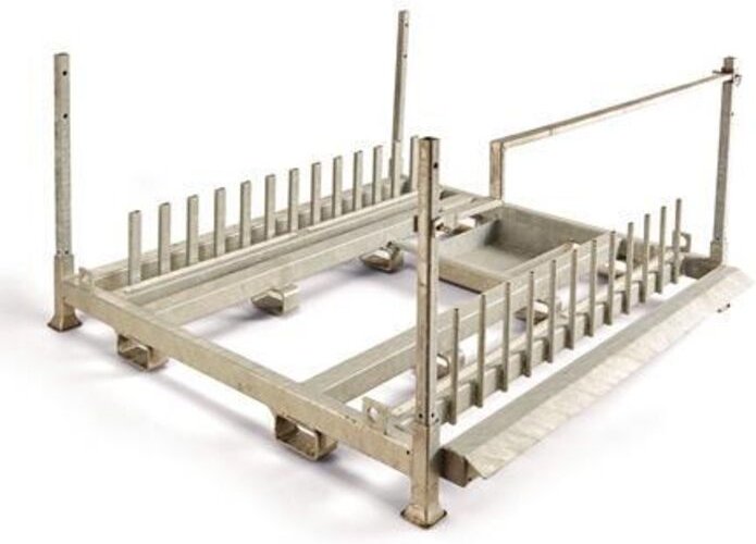 Lagergestell B1613xH908xL1779 mm Metall passend für RoadPlate 23/05