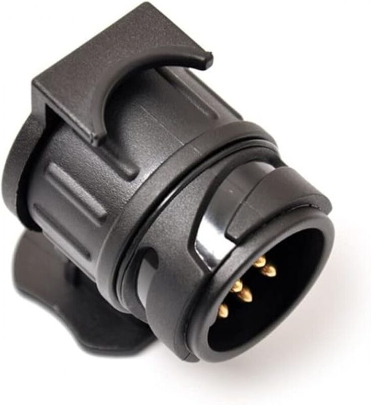 Thumbnail - Cyslmuk - 13-poliger auf 7-poliger Anhängerkupplungs-Steckdosenadapter. Neue Version 13/7 für 13-polige Autoanhänger