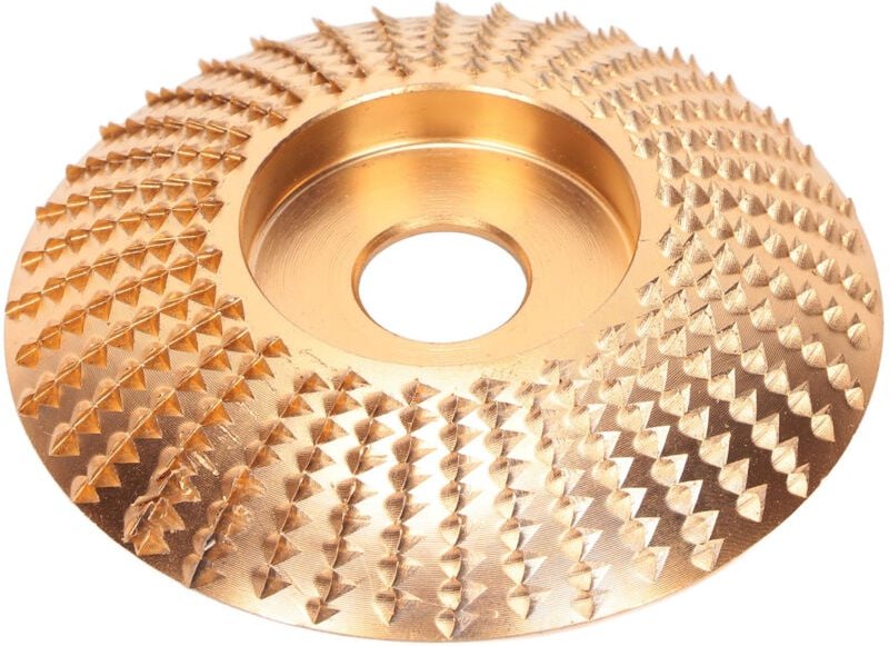 Sägeblatt aus Kohlenstoffstahl, verschleißfeste, gebogene Schleifscheibe mit Schnellverschluss für die Holzbearbeitung