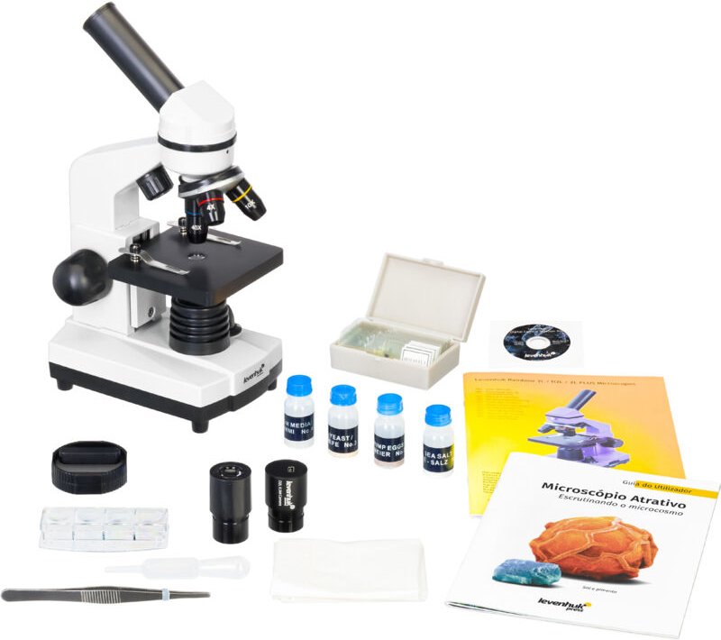 Levenhuk - Digitalmikroskop Rainbow D2L 0.3M, Mondstein of Mond