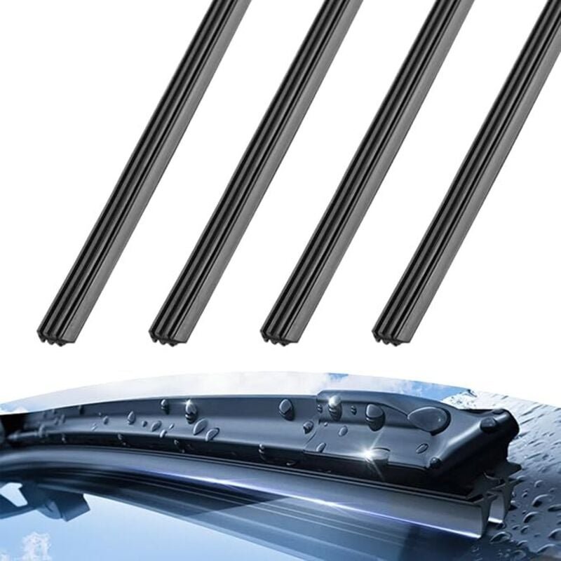 Stück 800 mm Ersatz-Scheibenwischerblätter aus knochenlosem Gummi für Privatwagen, Busse, LKW