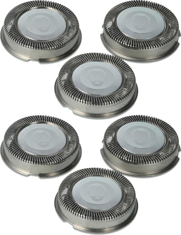 6x Ersatz-Scherköpfe kompatibel mit Philips HS702, HS703, HQ3865, HQ3870, HS708, HS706, HS715, HS704, HS755 Elektrorasie...