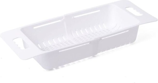 Thumbnail - Shining House - Faltbares Sieb über der Spüle, verstellbarer Obst- und Gemüsekorb für die Spüle, Abtropffläche, Spülkorb...