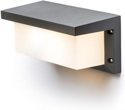 Rendl Light - Deckenleuchte hide rc Wandleuchte grau anthrazit 230V E27 18W IP54