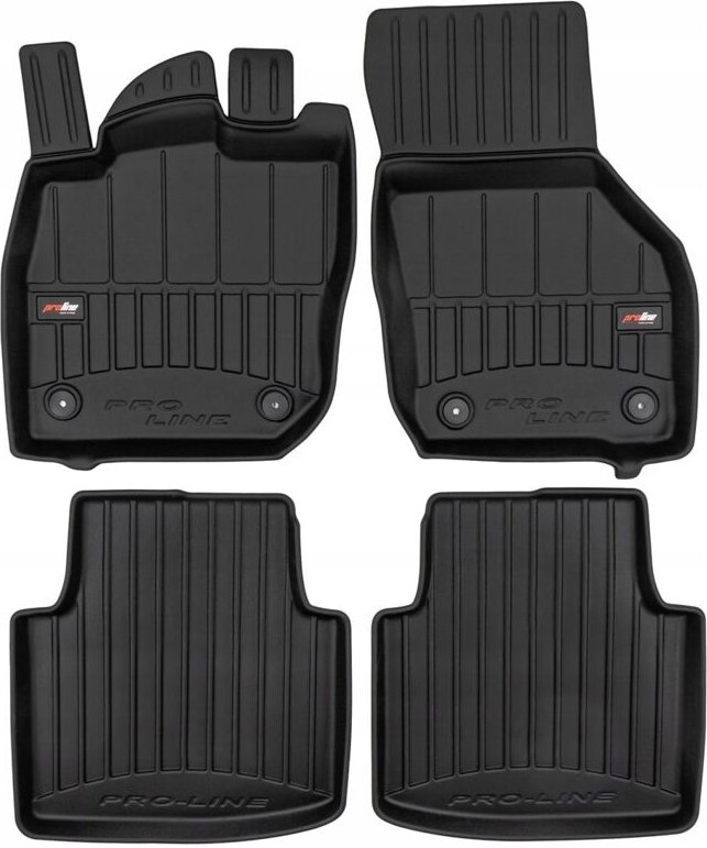 GUMMIMATTEN UND FUSSMATTEN SKODA Superb 4 ab 2024 - 3D MULDE