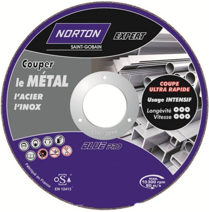 Norton - Trennscheibe - Metall/Edelstahl - 115x2,5x22,2mm 66252833048