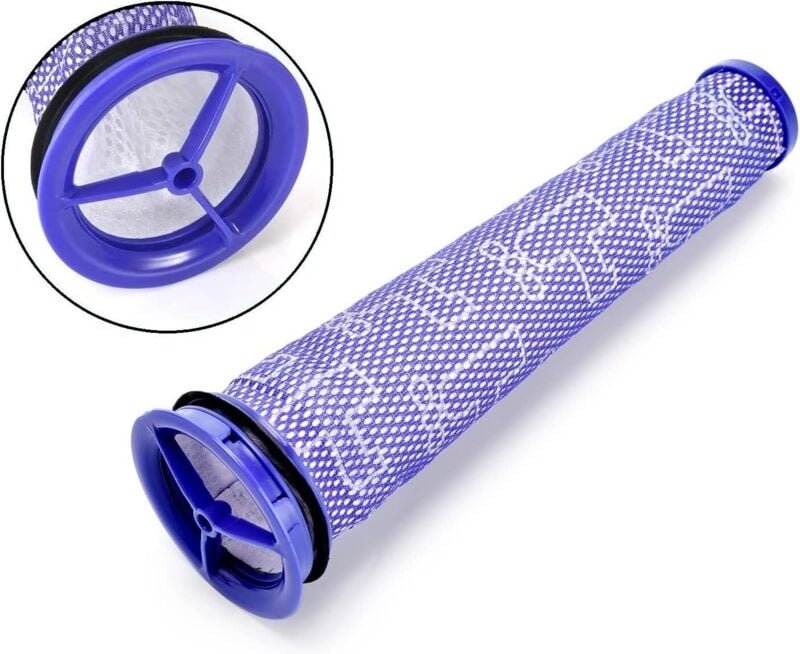 Premium-Ersatzfilter-Set vor und nach dem Kauf für Dyson DC40 Staubsauger – Kompatibel mit den Modellen Animal, Multi Fl...