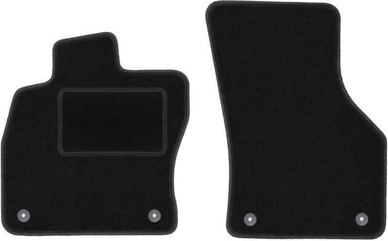 Vordere Matten schwarz für: Seat Leon IV Limousine, Kombi, Variant, Liftback (2020-)