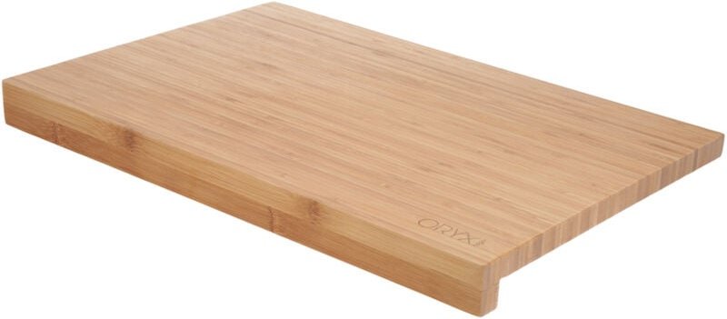 Tabla Cortar de Madera de Bambu Con Borde 46x30,5 cm.
