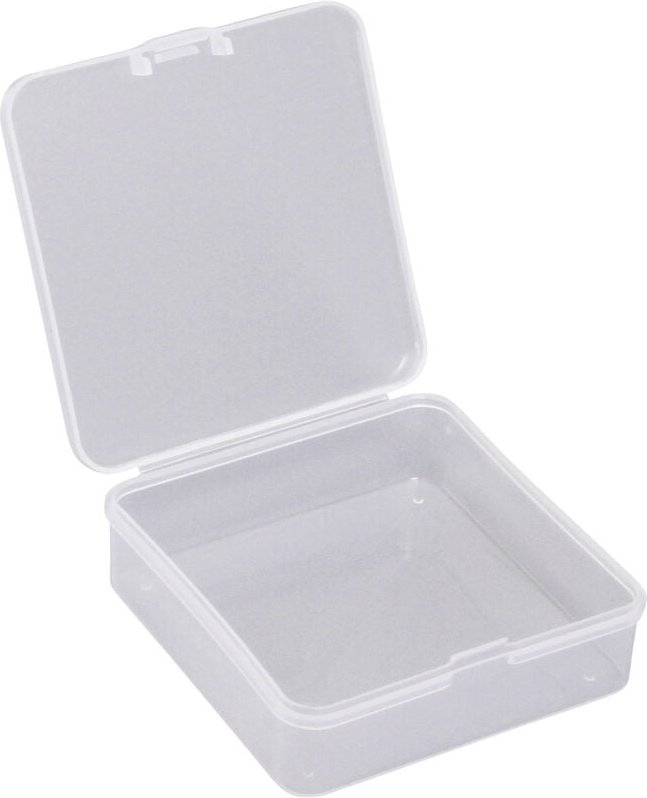 Thumbnail - Quadrios 23SA079 Sortimentskasten (L x B x H) 7.5 x 7.5 x 2.5 cm Anzahl Fächer: 1 feste Unterteilung