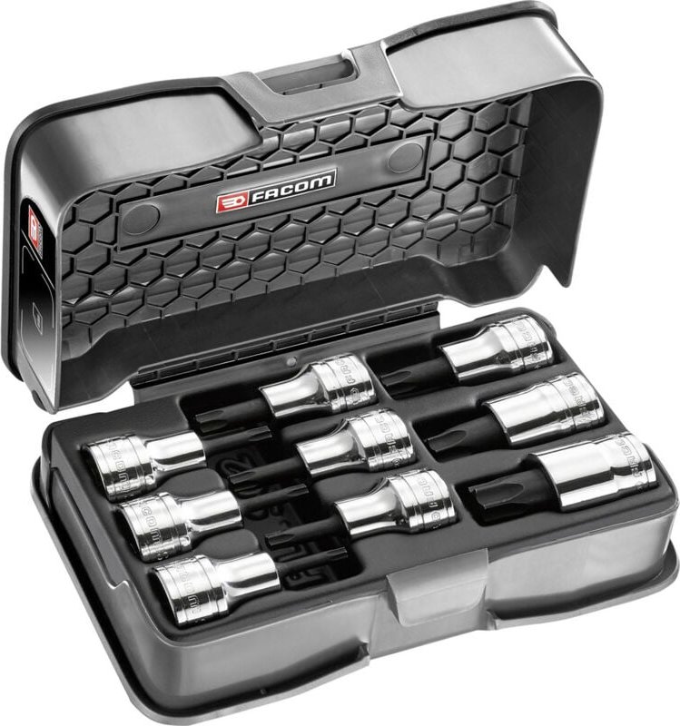Schraubendreheinsätze 1/2Z Torx, 9-tl - Facom
