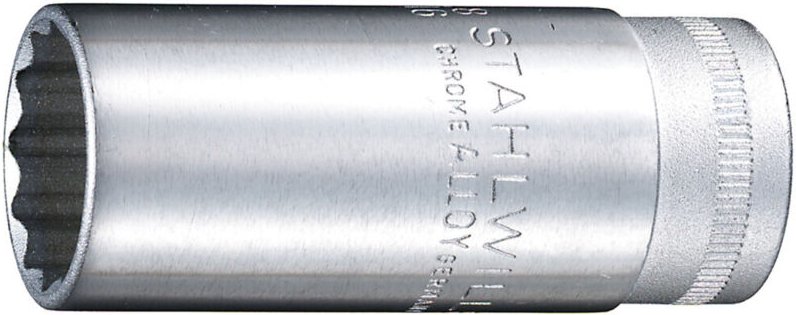 3/8' (10mm) Steckschlüsseleinsatz SW.17 mm L.65mm - Stahlwille