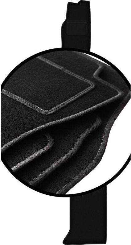 Komplettset Veloursmatten für: VW Grand California 0 (2019-)