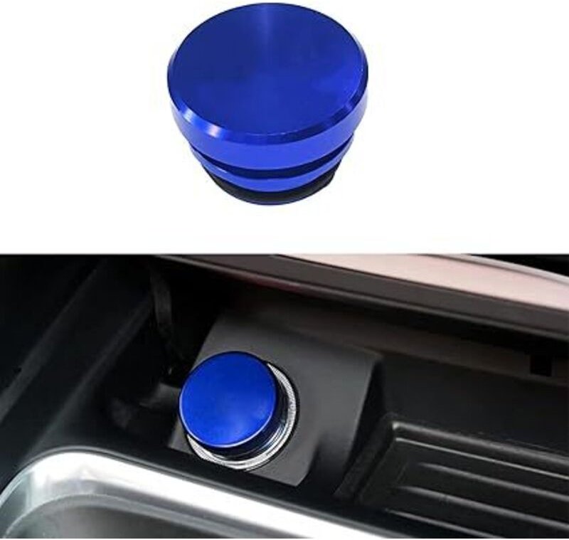 Lntyq - Zigarettenanzünder-Steckdosenabdeckung, Staubschutzhülle aus Aluminium für Zigarettenanzünder, wasserdichte, sta...