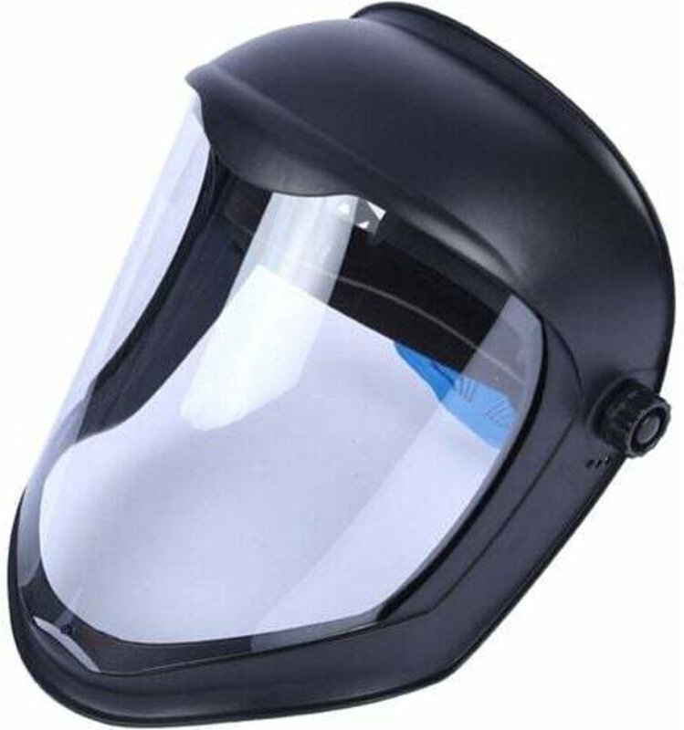 Gabrielle - Vollgesichtsschutzmaske, Antibeschlag-, Anti-Schlag-, Arbeitsschutz-, Anti-Spritz-, hochauflösende, transpar...