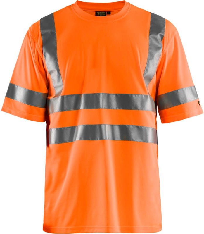 Hochsichtbares Arbeitst-Shirt 3413 - Neonorange XS