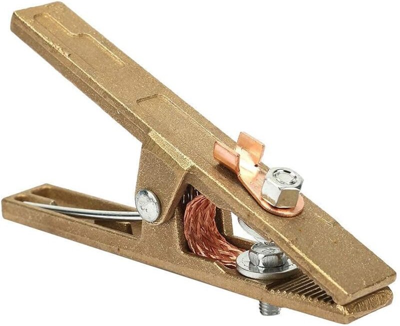 Memkey - Schweißerdungsklemme, 300 a schwere Messingbacke, Schweißerdungsklemme für Schweißer-Schweißstation (260 A/300 ...